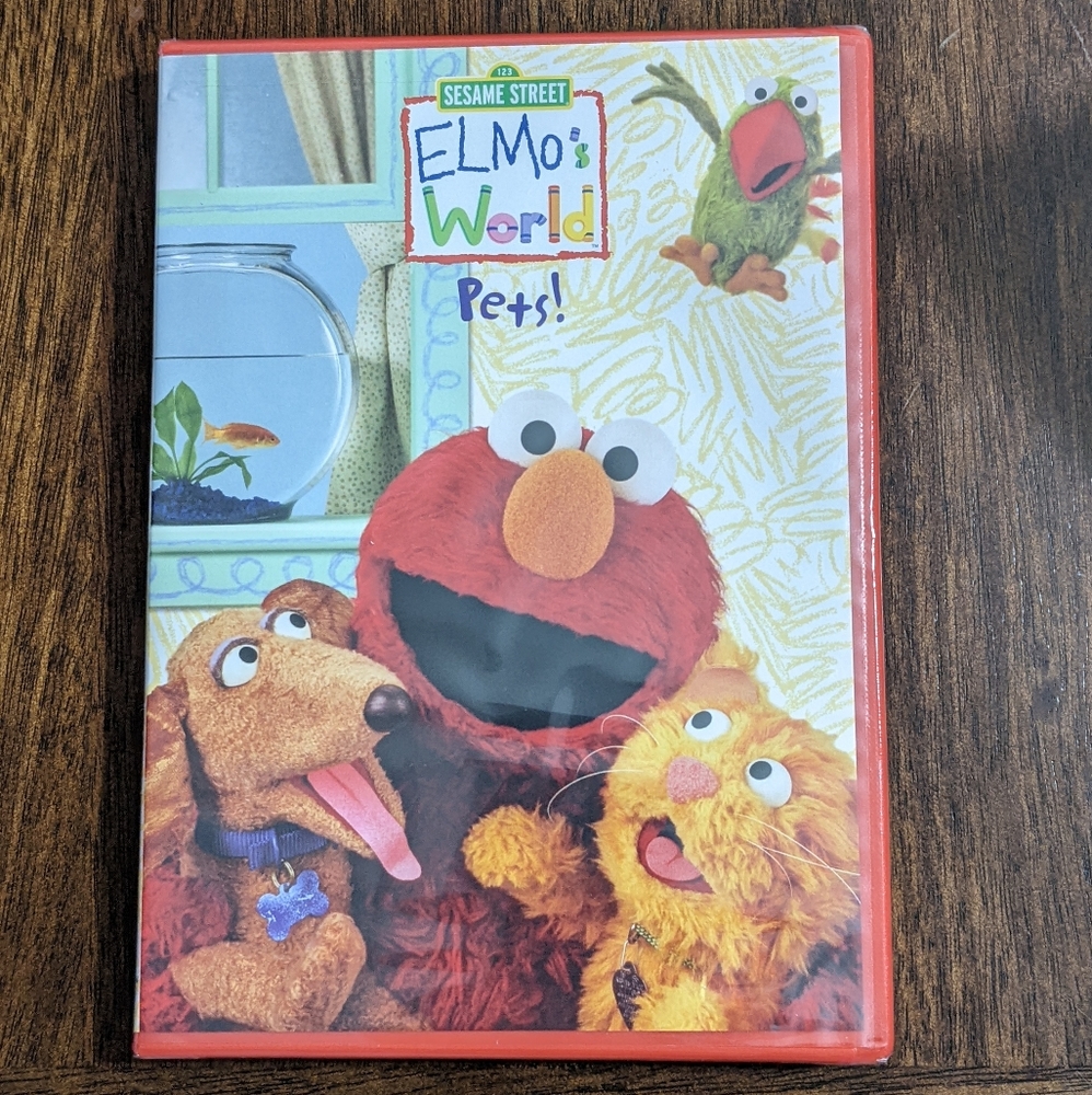 Sesame Street: Elmo's World-Pets! DVD, NEW, (Running Time:53 min).
